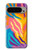 S4037 カラフルなシマウマ柄 Colorful Zebra Pattern Google Pixel 9 Pro XL バックケース、フリップケース・カバー
