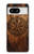 S4036 バイキングのヴェグヴィシルの木 Viking Vegvisir Compass Wood Google Pixel 8 バックケース、フリップケース・カバー