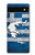 S4074 ギリシャの国旗 The Flag of Greece Google Pixel 6a バックケース、フリップケース・カバー