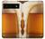 S4070 ビールグラス Beer Glass Google Pixel 6 バックケース、フリップケース・カバー