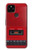 S4073 ヴィンテージの赤いカセットプレーヤーのグラフィック Vintage Red Cassette Player Graphic Google Pixel 4a 5G バックケース、フリップケース・カバー
