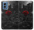 S4048 赤いバラの遺跡 Red Rose Ruins Motorola Moto G Play 4G (2024) バックケース、フリップケース・カバー