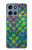 S4071 カラフルな人魚の鱗 Colorful Mermaid Scale Motorola Moto G 5G (2025) バックケース、フリップケース・カバー