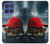 S4056 マダガスカルのカメの赤い帽子 Madagascar Turtle Red Cap Motorola Moto G Stylus 5G (2025,2026), Edge 60 Stylus バックケース、フリップケース・カバー