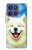 S4064 笑顔の犬 ゴッホの星月夜 Smile Dog Van Gogh Starry Night Motorola Moto G Stylus 5G (2025,2026), Edge 60 Stylus バックケース、フリップケース・カバー