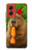 S4068 カピバラ蝶 Capybara Butterfly Motorola Moto G Stylus 5G (2024) バックケース、フリップケース・カバー