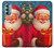 S4046 ハッピーサンタ Happy Santa Motorola Moto G Stylus 5G (2022) バックケース、フリップケース・カバー