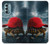S4056 マダガスカルのカメの赤い帽子 Madagascar Turtle Red Cap Motorola Moto G Stylus 5G (2022) バックケース、フリップケース・カバー