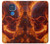 S4062 火の頭蓋骨 Fire Skull Motorola Moto G Play (2021) バックケース、フリップケース・カバー