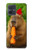 S4068 カピバラ蝶 Capybara Butterfly Motorola Moto G54 バックケース、フリップケース・カバー