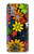 S4043 カラフルな花の漫画 Colorful Flowers Cartoon Motorola Moto G30, G20, G10 バックケース、フリップケース・カバー