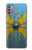 S4052 青いローマの盾 Blue Roman Shield Motorola Moto G30, G20, G10 バックケース、フリップケース・カバー