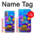 S4058 カラフルな水族館 Colorful Aquarium Motorola Moto G30, G20, G10 バックケース、フリップケース・カバー