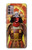 S4063 日本の戦士の侍の鎧 Japan Warrior Samurai Armor Motorola Moto G30, G20, G10 バックケース、フリップケース・カバー