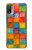 S4077 水彩画 カラフルなチェック柄 Water Color Painting Colorful Check Pattern Motorola Moto E20,E30,E40 バックケース、フリップケース・カバー