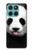 S4049 舌を出した可愛いパンダ Cute Panda Stick Out Tongue Motorola Edge 60 Fusion バックケース、フリップケース・カバー
