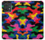 S4072 カラフルなカモフラージュ Colorful Camouflage Motorola Edge 40 Neo バックケース、フリップケース・カバー