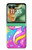 S4057 可愛いユニコーンの漫画 Cute Unicorn Cartoon Motorola Razr 70+,60+, Razr+ (2026, 2025, 2024) バックケース、フリップケース・カバー