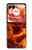 S4062 火の頭蓋骨 Fire Skull Motorola Razr 70,60,50, Razr (2026, 2025, 2024) バックケース、フリップケース・カバー