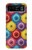 S4065 蛇の目傘柄 Snake Eye Umbrella Pattern Motorola Razr 40 バックケース、フリップケース・カバー