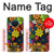 S4043 カラフルな花の漫画 Colorful Flowers Cartoon Nokia X20 バックケース、フリップケース・カバー