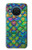 S4071 カラフルな人魚の鱗 Colorful Mermaid Scale Nokia X20 バックケース、フリップケース・カバー