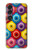 S4065 蛇の目傘柄 Snake Eye Umbrella Pattern Sony Xperia 1 VII バックケース、フリップケース・カバー