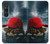 S4056 マダガスカルのカメの赤い帽子 Madagascar Turtle Red Cap Sony Xperia 1 VI バックケース、フリップケース・カバー