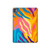 S4037 カラフルなシマウマ柄 Colorful Zebra Pattern iPad Pro 11 (2024,2025) タブレットケース