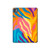 S4037 カラフルなシマウマ柄 Colorful Zebra Pattern iPad Air (2020, 2022), Air 11 (2024,2025,2026), Pro 11 (2022) タブレットケース