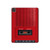 S4073 ヴィンテージの赤いカセットプレーヤーのグラフィック Vintage Red Cassette Player Graphic iPad Pro 11 (2021,2020,2018, 3rd, 2nd, 1st) タブレットケース