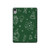 S4059 科学黒板グラフィック Science Chalkboard Graphic iPad mini 6 7, iPad mini (2021,2024) タブレットケース