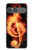 S0493 音楽ノート火災 Music Note Burn Sony Xperia 10 VII バックケース、フリップケース・カバー