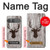 S2505 トナカイ古い木材グラフィックプリント Reindeer Head Old Wood Texture Graphic Printed Sony Xperia 10 VII バックケース、フリップケース・カバー