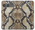 S2703 スネークスキンテクスチャグラフィックプリント Snake Skin Texture Graphic Printed Sony Xperia 10 VII バックケース、フリップケース・カバー