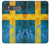 S2990 スウェーデンサッカー Sweden Football Soccer Flag Sony Xperia 10 VII バックケース、フリップケース・カバー