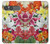 S3205 レトロ花 Retro Art Flowers Sony Xperia 10 VII バックケース、フリップケース・カバー