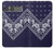 S3357 ネイビーブルーバンダナパターン Navy Blue Bandana Pattern Sony Xperia 10 VII バックケース、フリップケース・カバー