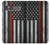 S3472 消防士細い赤線旗 Firefighter Thin Red Line Flag Sony Xperia 10 VII バックケース、フリップケース・カバー