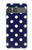 S3533 ブルーの水玉 Blue Polka Dot Sony Xperia 10 VII バックケース、フリップケース・カバー
