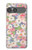 S3688 花の花のアートパターン Floral Flower Art Pattern Sony Xperia 10 VII バックケース、フリップケース・カバー