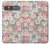 S3688 花の花のアートパターン Floral Flower Art Pattern Sony Xperia 10 VII バックケース、フリップケース・カバー