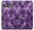 S3713 パープルクォーツアメジストグラフィックプリント Purple Quartz Amethyst Graphic Printed Sony Xperia 10 VII バックケース、フリップケース・カバー