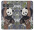 S3793 かわいい赤ちゃん雪パンダのペイント Cute Baby Panda Snow Painting Sony Xperia 10 VII バックケース、フリップケース・カバー