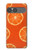 S3946 オレンジのシームレスなパターン Seamless Orange Pattern Sony Xperia 10 VII バックケース、フリップケース・カバー