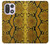 S3365 黄パイソンの皮膚 グラフィックプリント Yellow Python Skin Graphic Print OnePlus 15 バックケース、フリップケース・カバー