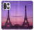 S3447 エッフェルパリの夕日 Eiffel Paris Sunset OnePlus 15 バックケース、フリップケース・カバー