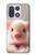 S3979 かわいい赤ちゃんブタ Cute Baby Pig OnePlus 15 バックケース、フリップケース・カバー