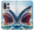 S4004 油絵 巨大サメ Oil Color Painting Giant Shark OnePlus 15 バックケース、フリップケース・カバー