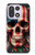 S4015 スカル アメリカ国旗 Skull American Flag OnePlus 15 バックケース、フリップケース・カバー